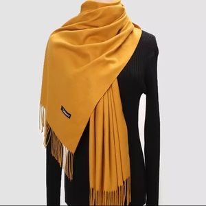 Cashmere Blend Pashmina Scarf Wrap Sunflowr Yellow